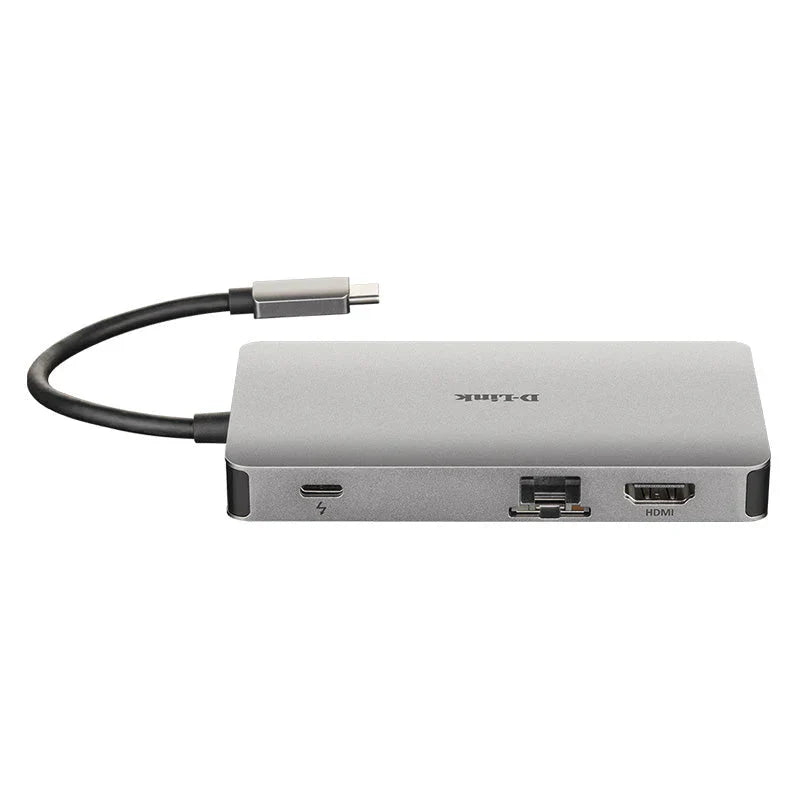 D-Link  9-in-1 USB-C Hub with HDMI/VGA/Ethernet/Card Reader