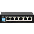 D-Link DGS-F1006P-E 6-Port Gigabit PoE Switch