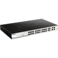 D-Link Poe Switch 24 Port Gigabit Smart Managed Poe Switch With 4 Gigabit Rj45/Sfp Combo Ports (Dgs-1210-28Mp)