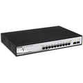 D-Link Poe Switch 8 Port Gigabit 2 Sfp Dgs-1210-10P