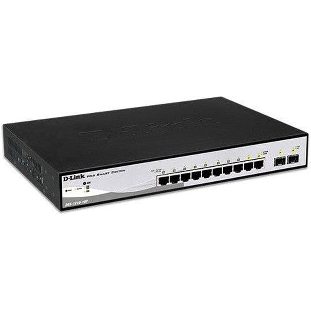 D-Link Poe Switch 8 Port Gigabit 2 Sfp Dgs-1210-10P