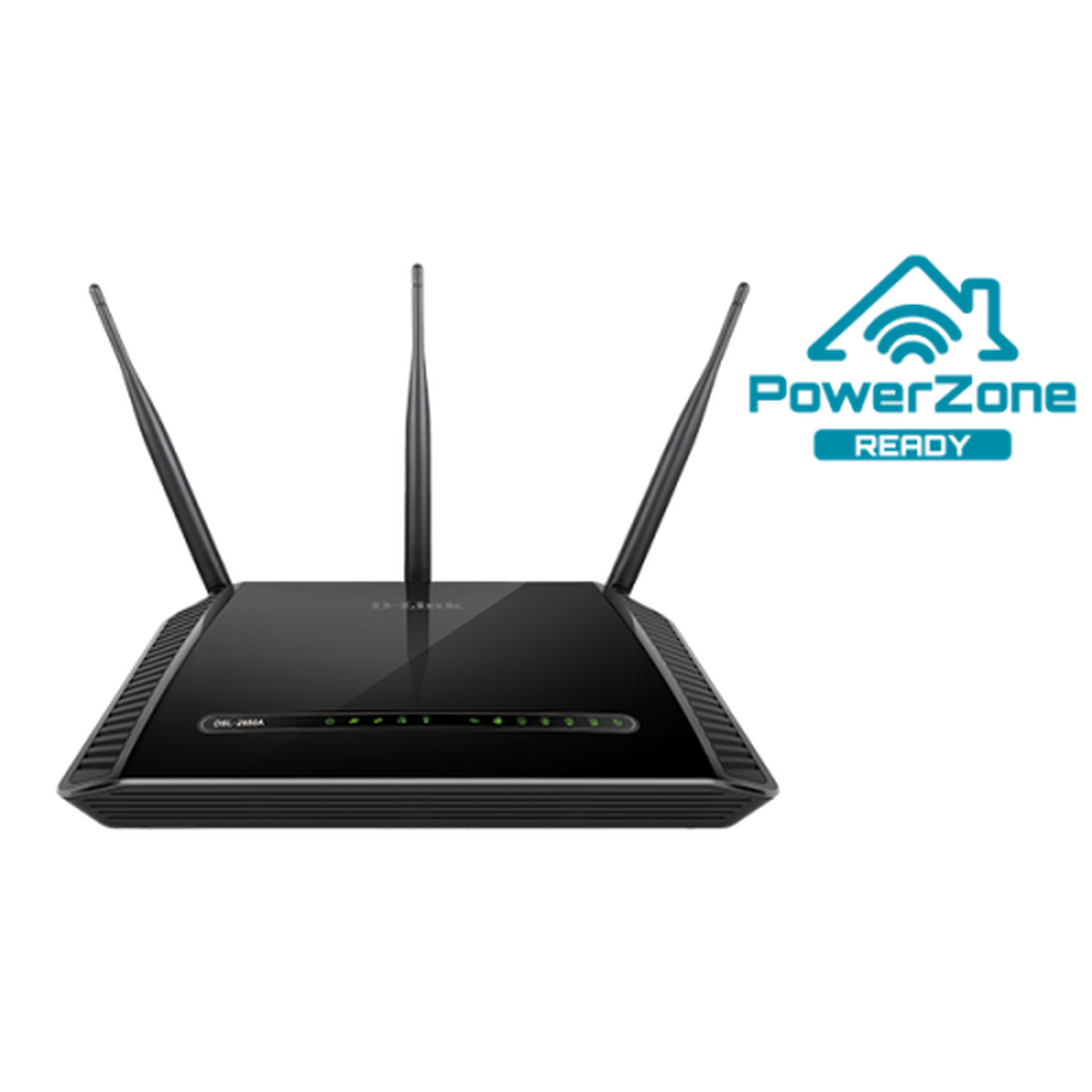 D-Link Wireless Ac1600 Dual-Band 4 Gigabit Lan Ports (Dsl-2888A)