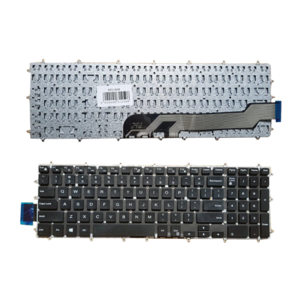 DELL 15-5567, 5567, P65F Laptop Keyboard Compatible with Dell Inspiron 15 5000 Series Models