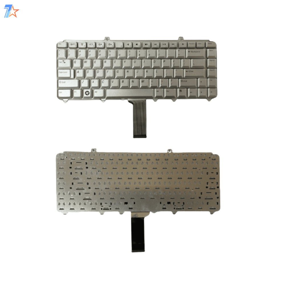 DELL 1525 1526 1540 1545 Silver Laptop Keyboard Compatible with Dell Inspiron 1525 1526 1540 and 1545 Series Models