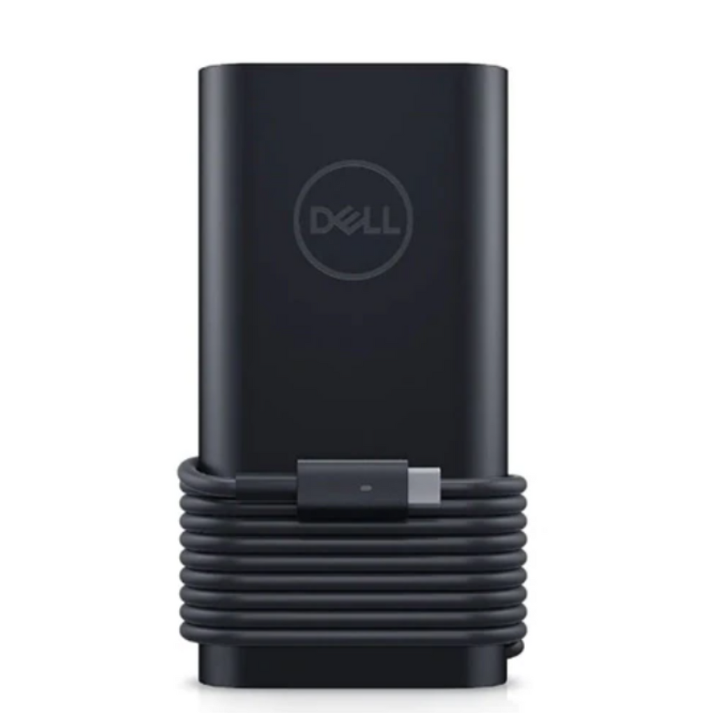 Dell USB-C Laptop Charger with Power Cable – 130W 20V-6.5A