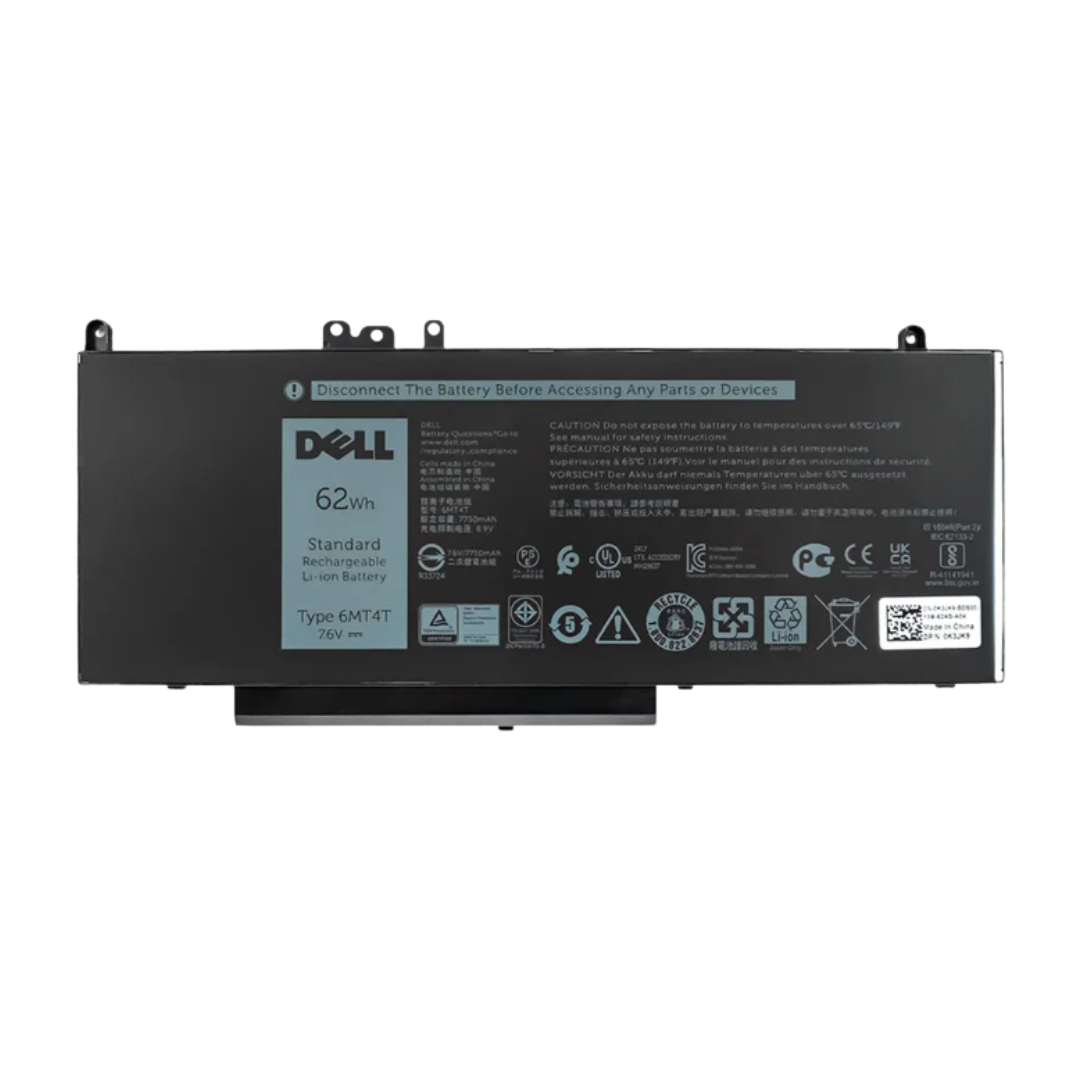 Dell 6MT4T Battery 51Wh (Latitude E5450–E5570)