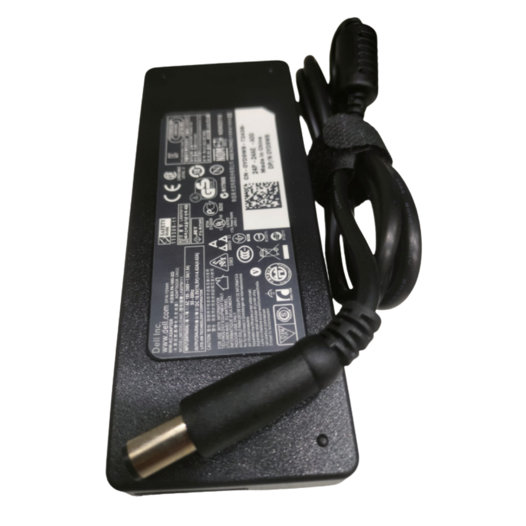 Dell Laptop Charger with Power Cable – 90W 19.5V-4.62A (7.4×5.0mm)