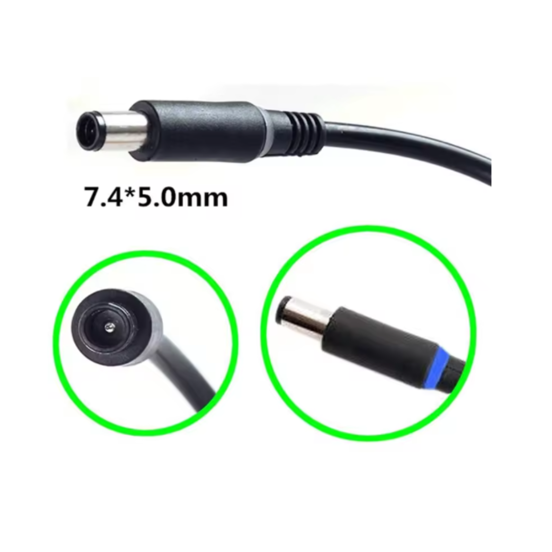 Dell Alienware Laptop Charger with Power Cable – 19.5V-7.7A (7.4×5.0mm)