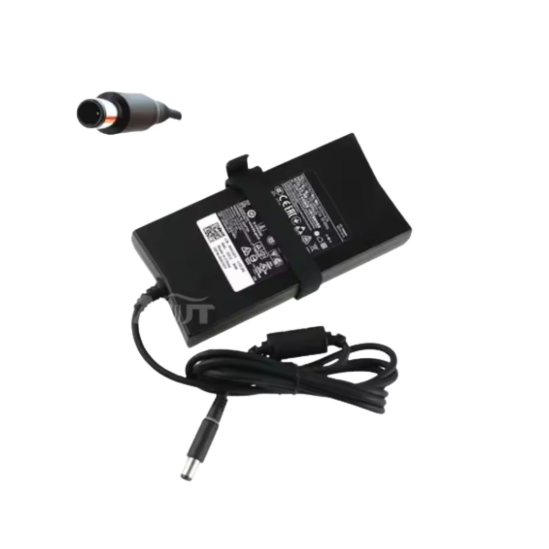Dell Alienware Laptop Charger with Power Cable – 19.5V-7.7A (7.4×5.0mm)