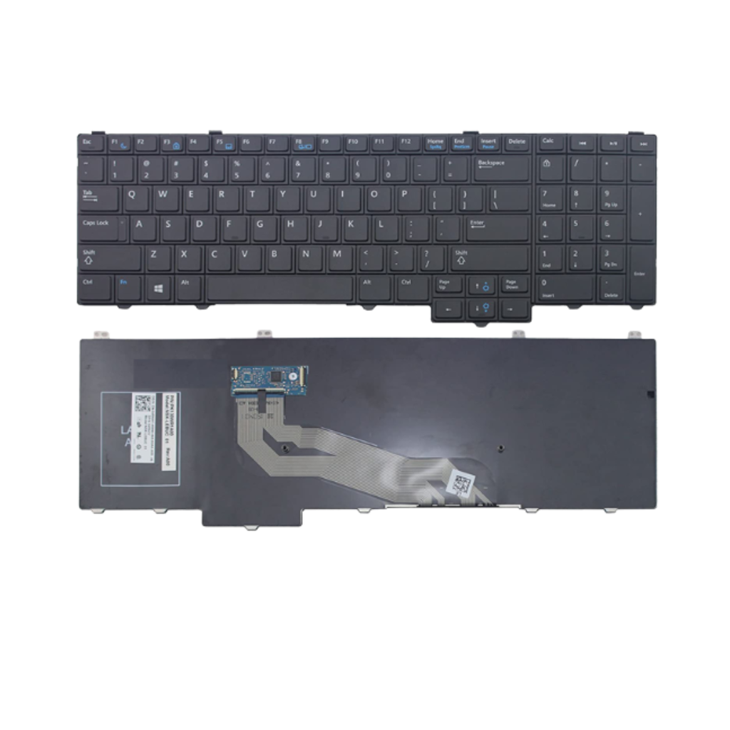 DELL Latitude E5540 Laptop Keyboard Black US English & Arabic Layout Backlit Supported