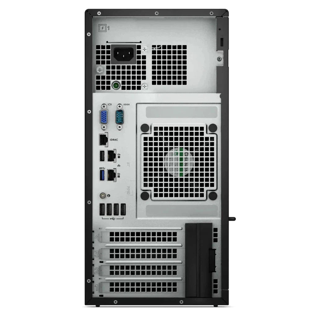 Dell PowerEdge T150 Server, 3.5 X 4, Intel Pentium G6405T 3.5GHz, 8GB UDIMM, 1TB 7.2K RPM SATA, 3 Years Basic NBD