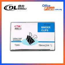 DINGLI BINDER CLIPS 19 MM DL0005