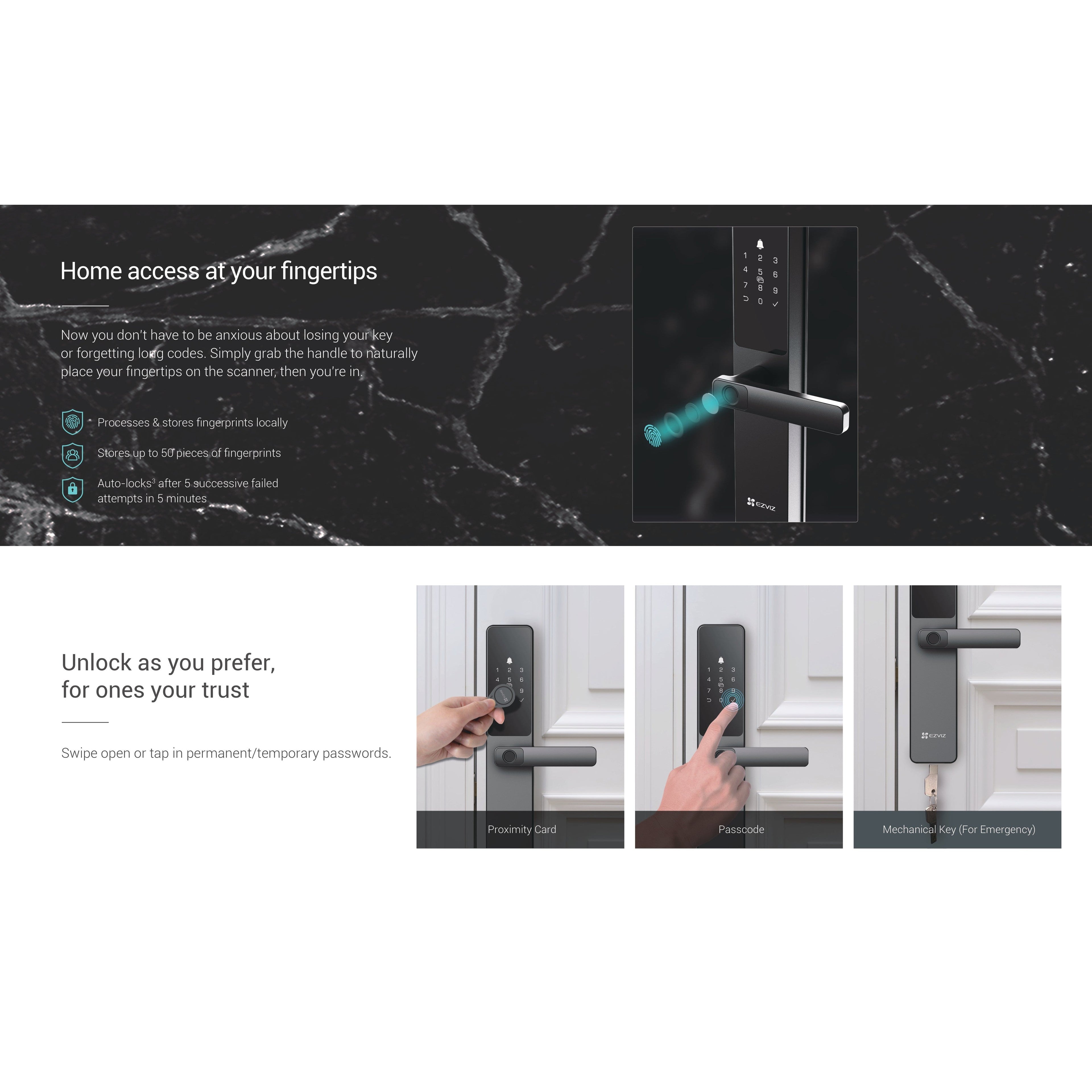 Ezviz DL05 Smart Fingerprint Lock