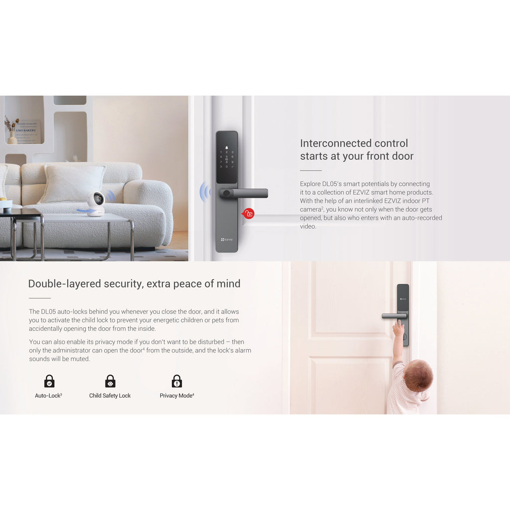 Ezviz DL05 Smart Fingerprint Lock