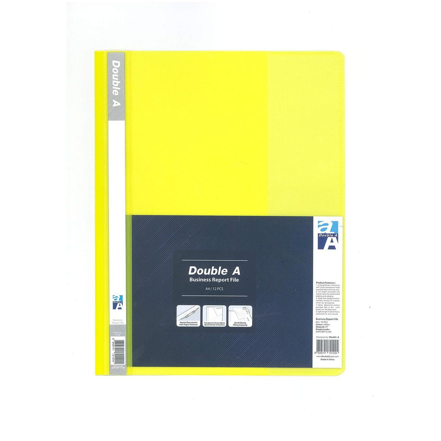 DOUBLE A Business Report File