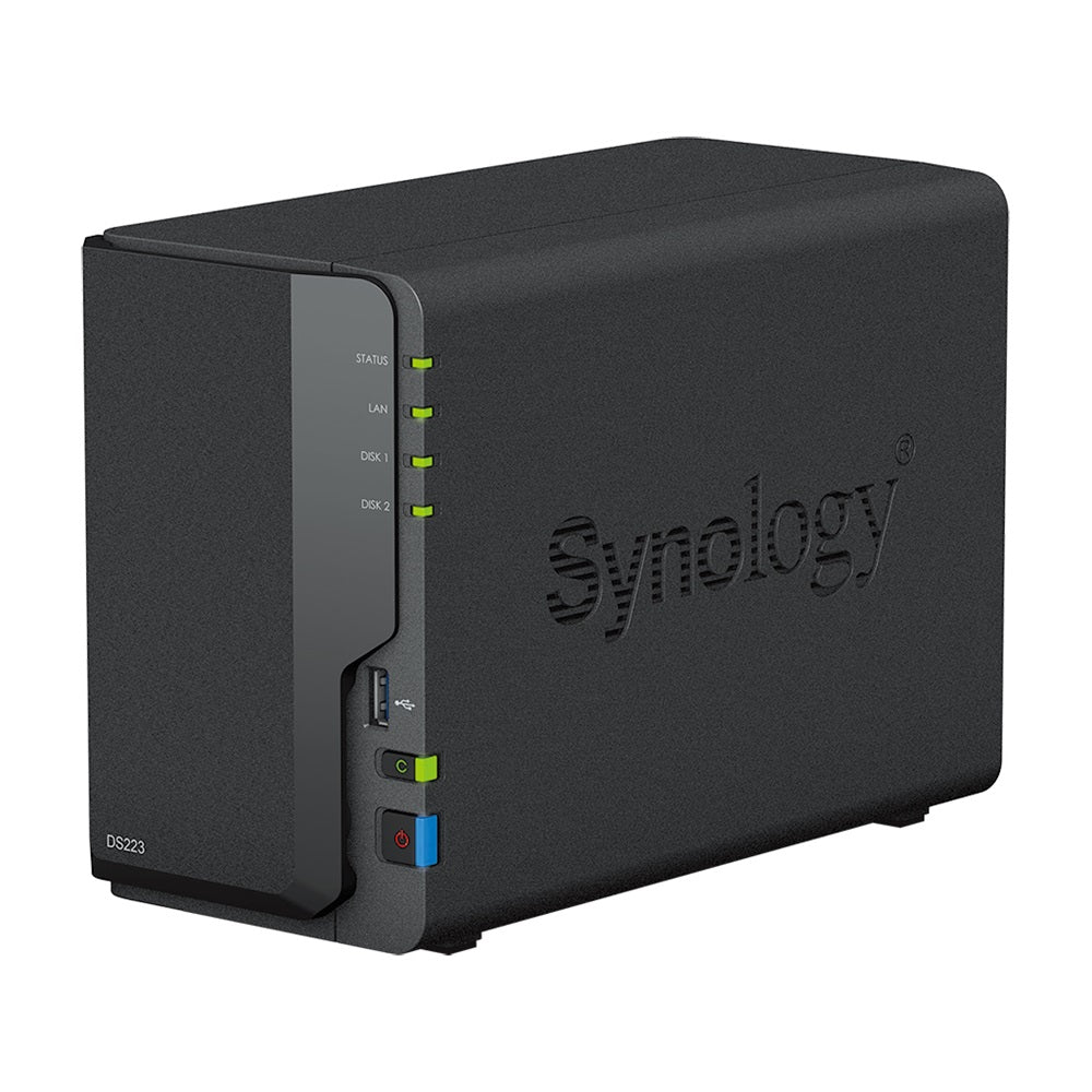 Synology DiskStation DS223 2 Bay Network & Cloud Storage (Diskless)