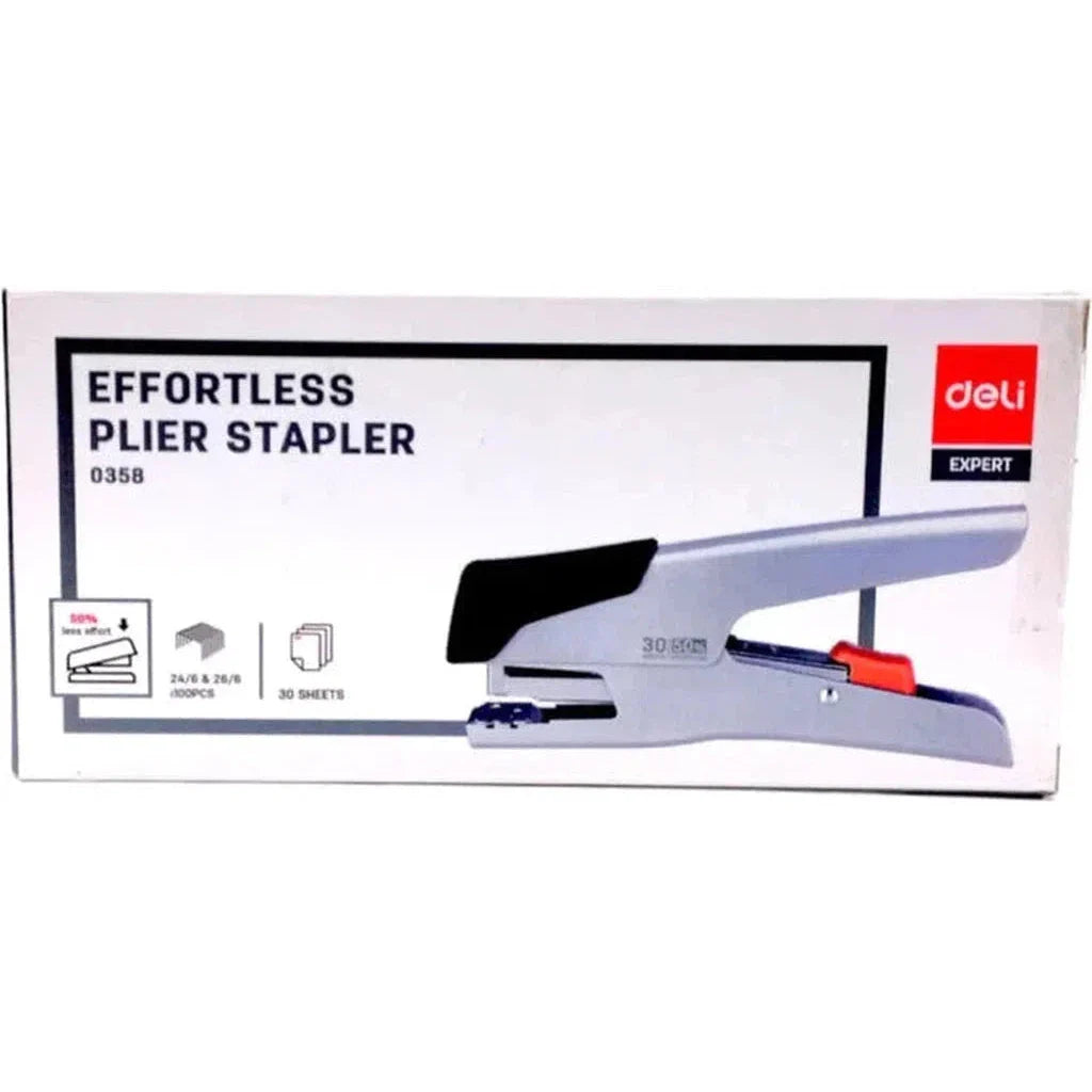 Deli Effortless Plier Stapler 0358