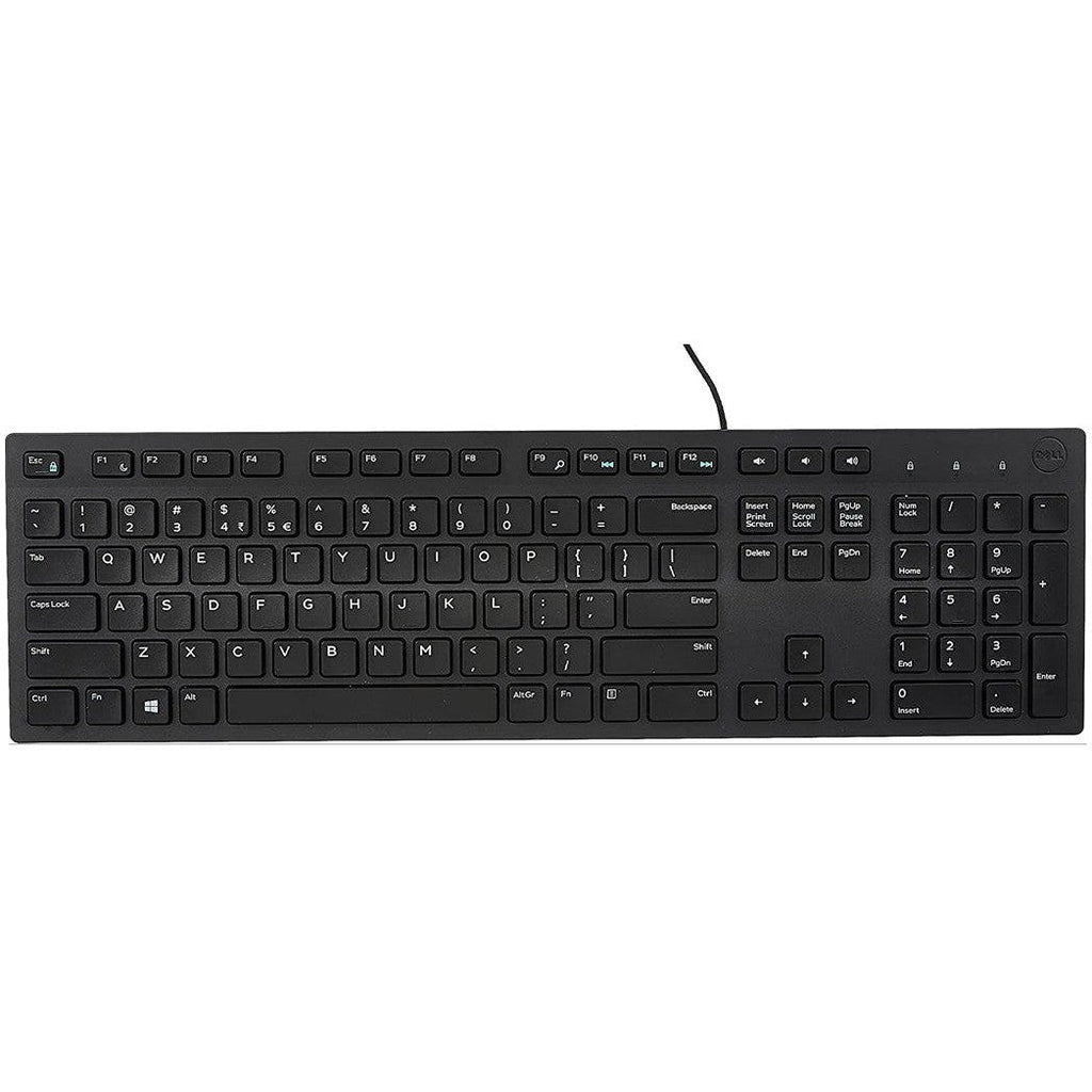 Dell Kb216 Multimedia Keyboard - Wired / Usb / Arabic / Black - Keyboard