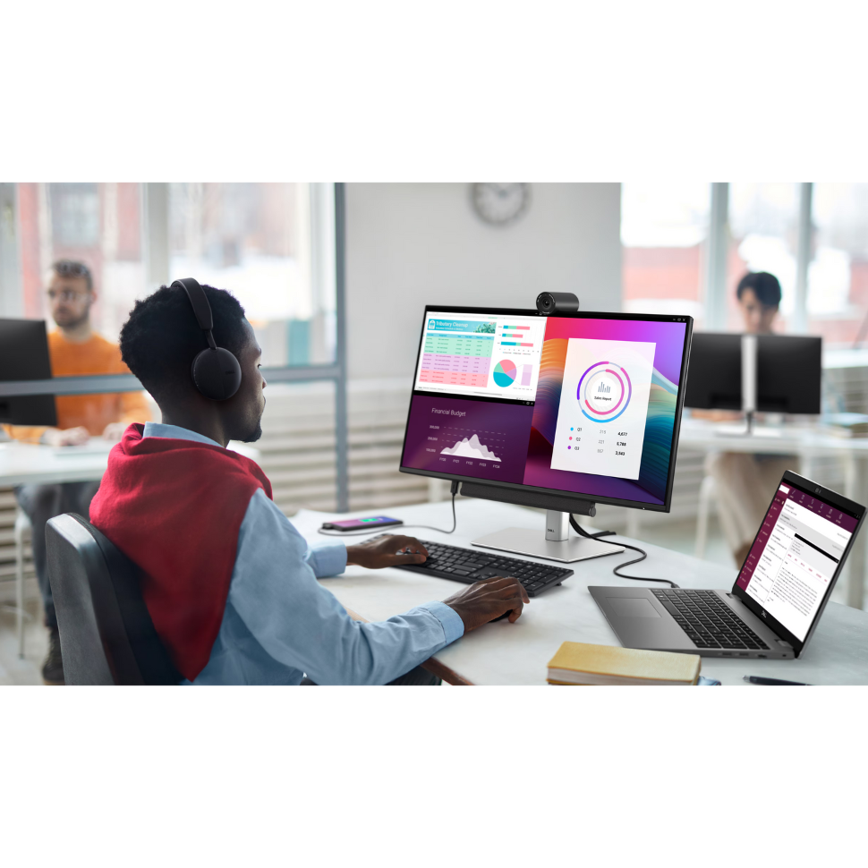 Dell P2725H - 27" IPS FHD / 8 ms / DisplayPort / D-Sub / HDMI / USB - Monitor
