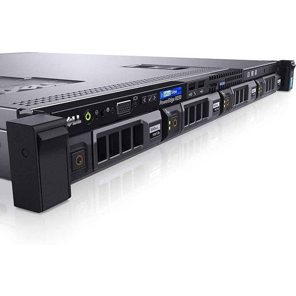 Dell Power Edge R230 – Xeon E3-1220 V6 3.0Ghz, 8Gb Ram, 1Tb Hdd, Perc H330