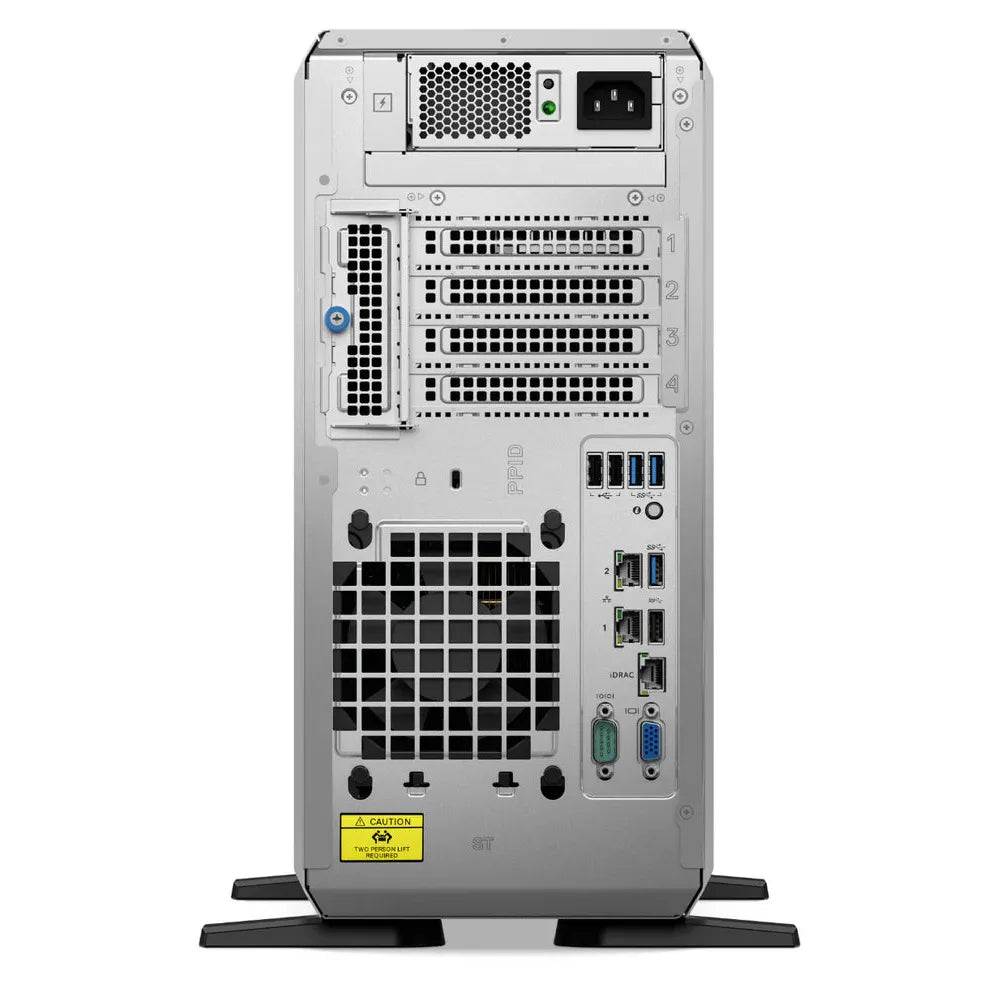 Dell PowerEdge T360 Tower Server, Intel Xeon E-2436G 2.9GHz 4C,16GB ,480GB SSD
