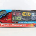 Die Cast Metal And Plastic Car Carrying Truck-Lh510