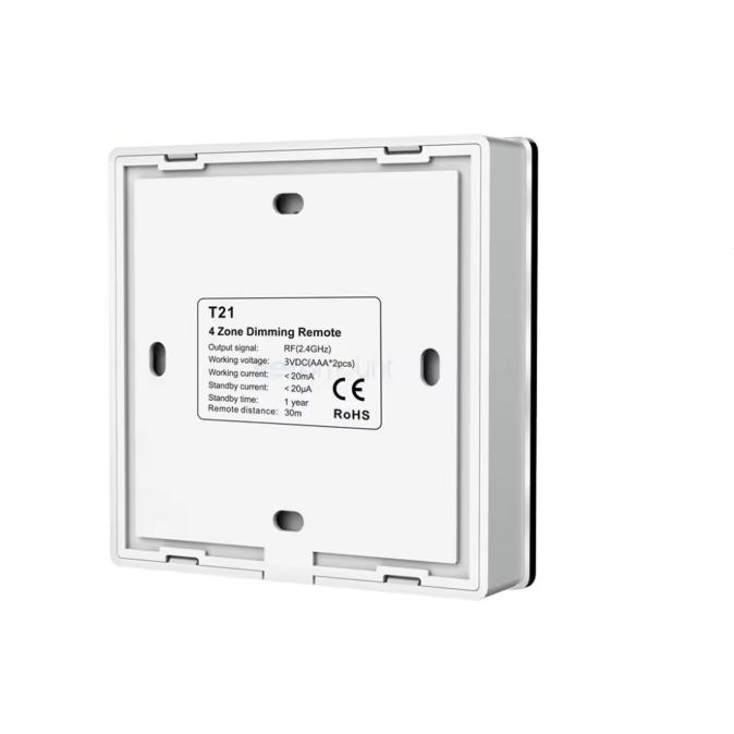 Dimming Remote for LED controller T21 - White