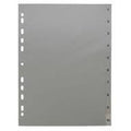 Divider 1To10 Grey Numeric