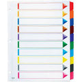 Divider 1To10 Without Number Colour