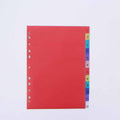Divider 1To12 Color With Number