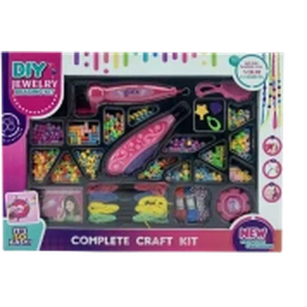 Diy Jewelry Braiding Kit,Complete Craft Kit-Xw155-73