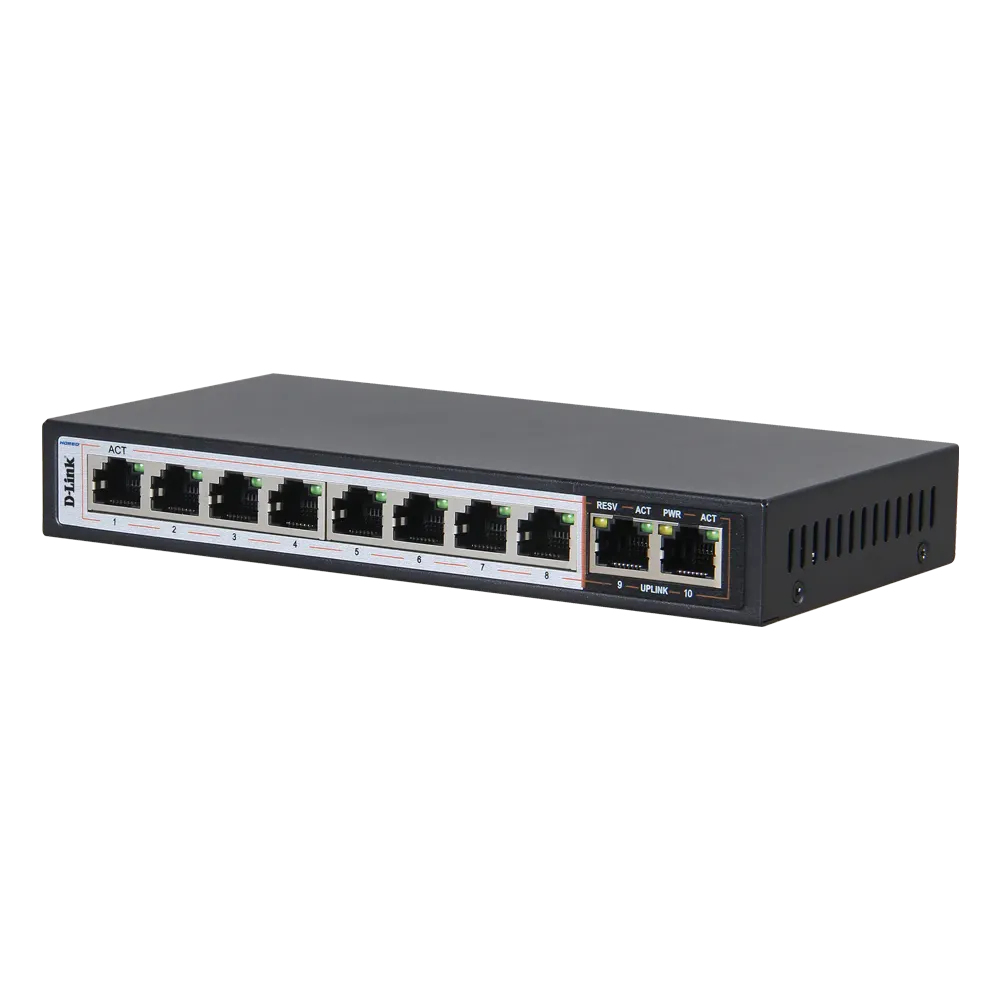 Dlink POE Switch 10 Port 10/100 Unmanaged DES-F1010P