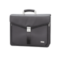 Documents Leather Bag Black Texture