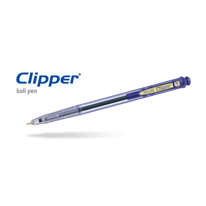 Dollar Clipper­ ball pen 0.8mm 10-Pack