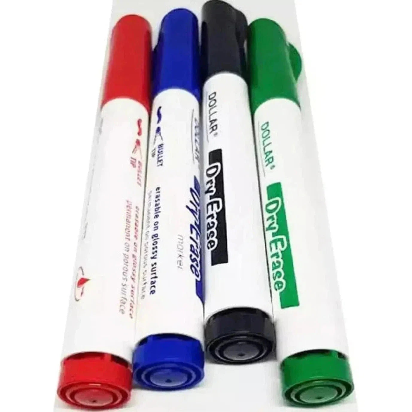 Dollar Marker Dry Erase Marker Wallet Of 4 Pieces (White Board)