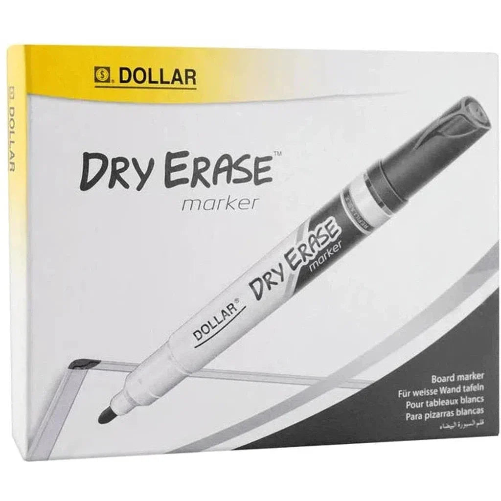 Dollar Marker Dry Erase Marker White Board (12/Pack)