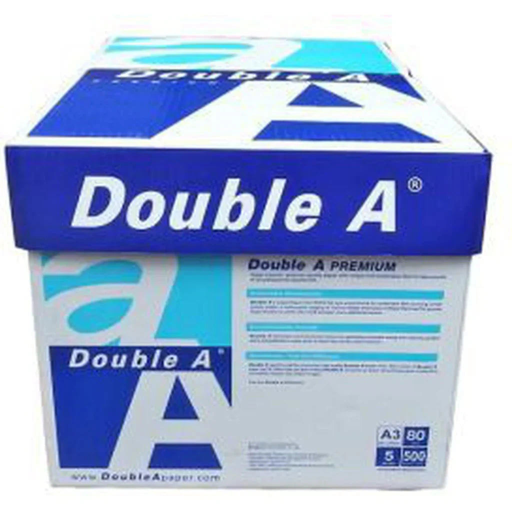 Double A  A3 Paper 80 Gsm Premium Multi Purpose Paper - Box
