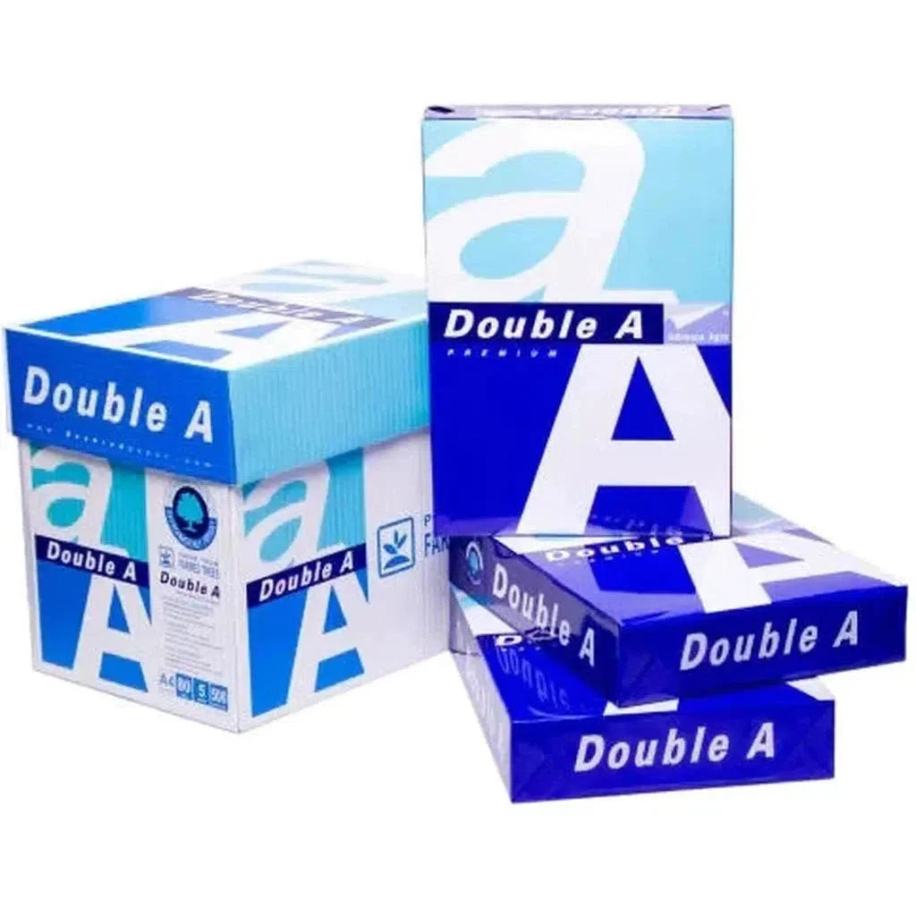 Double A A4 Paper 80Gsm Carton (5 Reams)