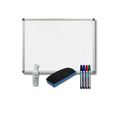 Double sided Magnetic Whiteboard 90 x 180 Cm Bundle