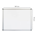 Double sided Magnetic Whiteboard 90 x 180 Cm