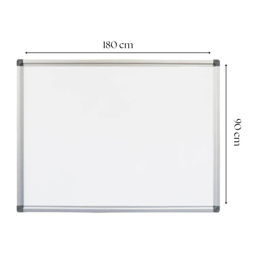 Double sided Magnetic Whiteboard 90 x 180 Cm