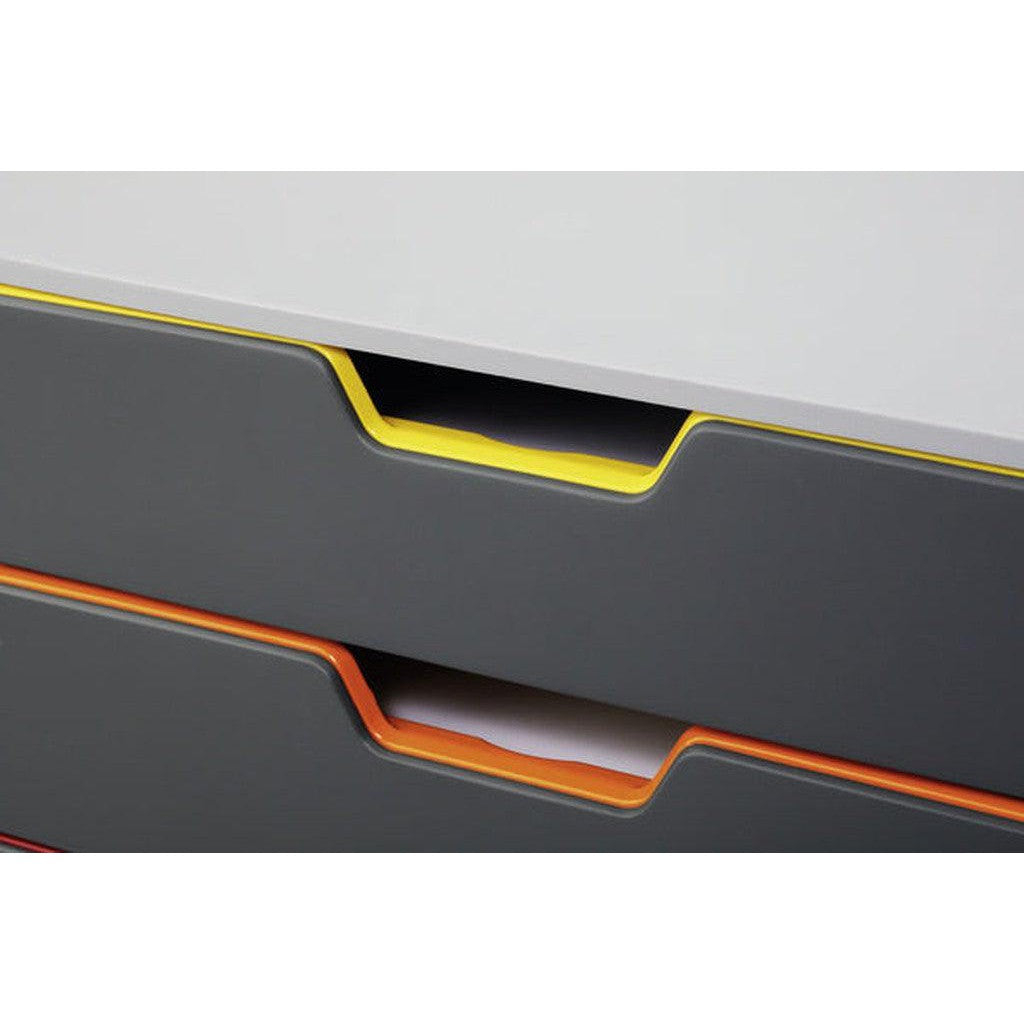 Durable 5 Drawer Plastic Cabinet 7605