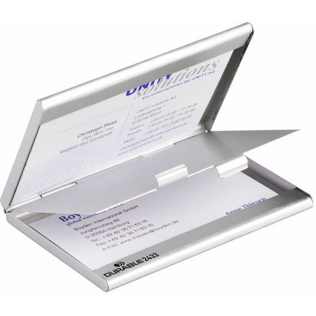 Durable Business Card Box 2433