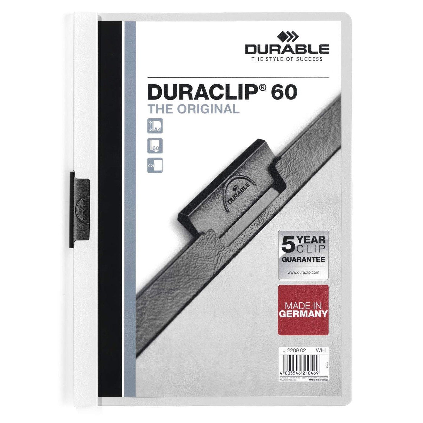 Durable Clip folder Duraclip 1-60 A4 Size