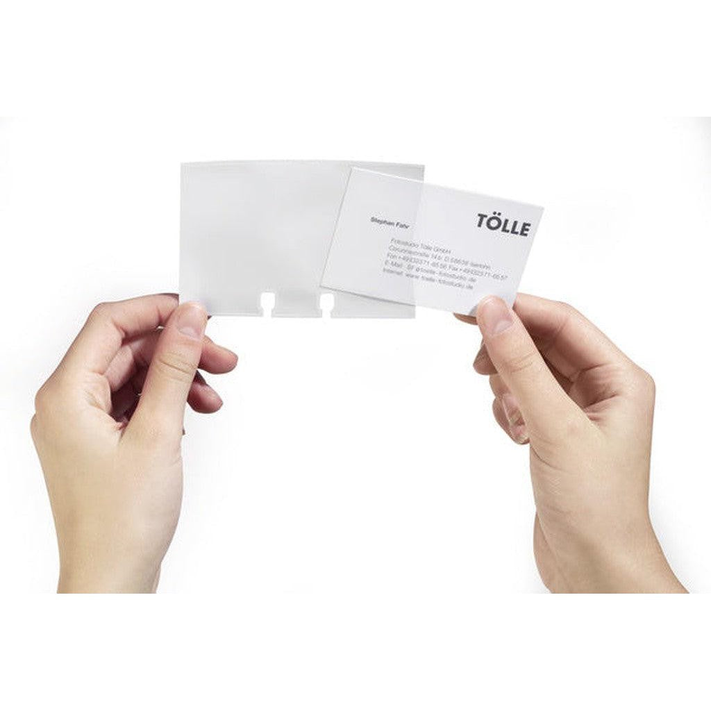 Durable Desk Visifix Buisness Card Index 2413