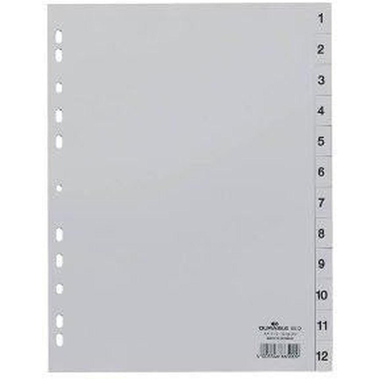 Durable Dividers Set 1 To 12