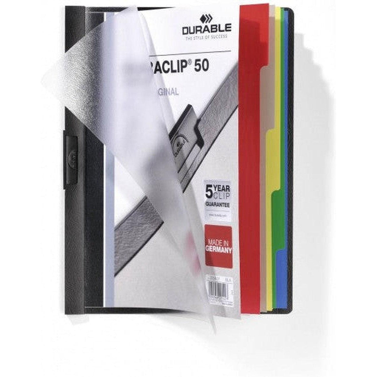 Durable Duraclip File With 5 Part Index 2234