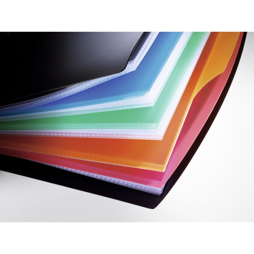 Durable Duralook Style Display Book With 4 Part Index 2435