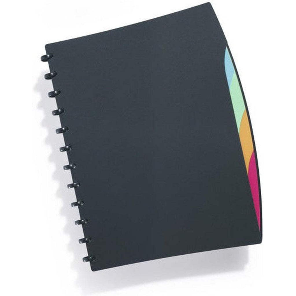 Durable Duralook Style Display Book With 4 Part Index 2435