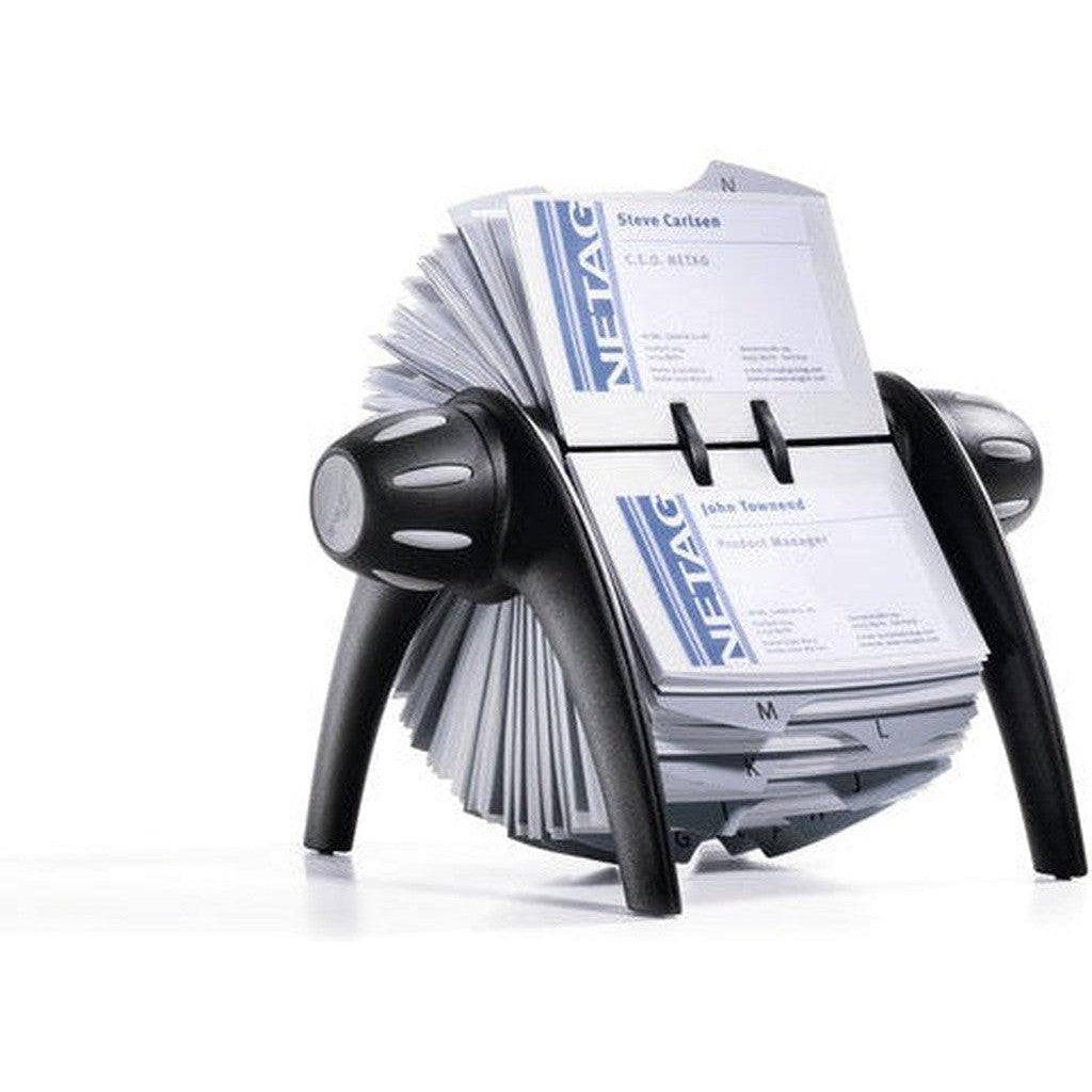 Durable Visifix Rotary Index For Buisness Card Storage 2417